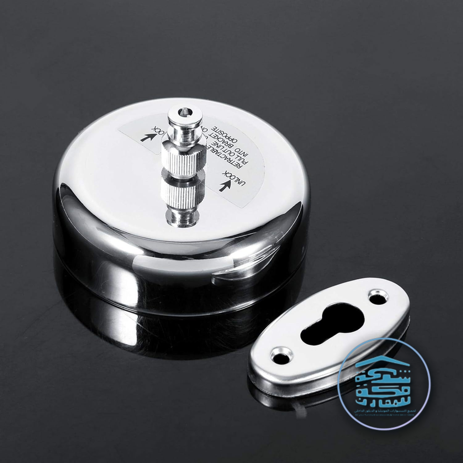 حامل غسيل/حامل ملابس حائط قابل للسحب